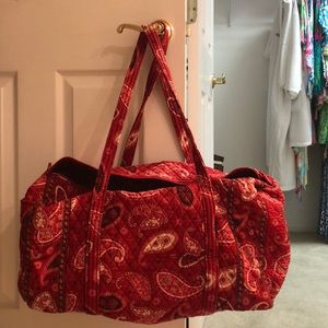 Vera Bradley Red Mesa Travel Bag